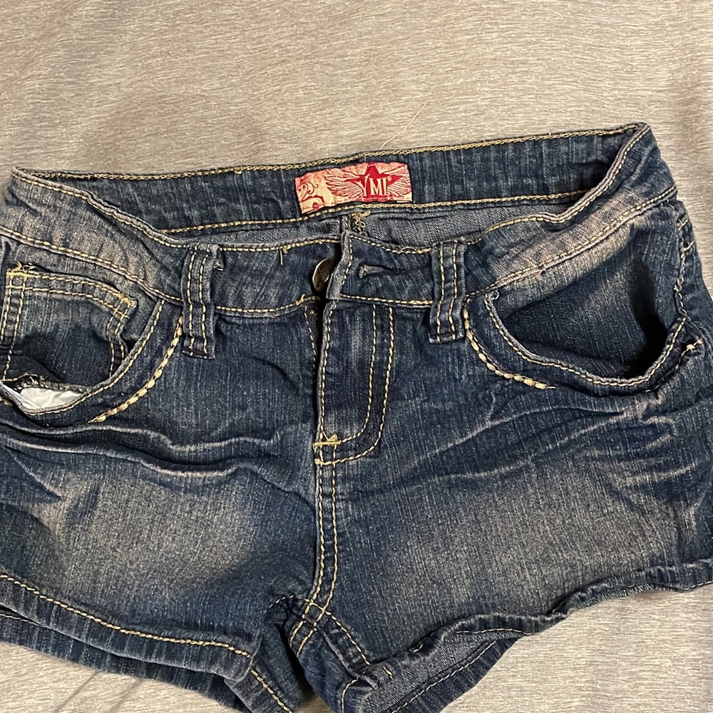 YMI girls shorts size 14 but fits more like a 10/12
